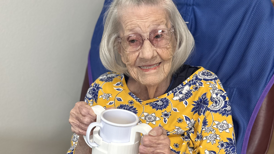 3D Printed Adaptive Coffee Cup